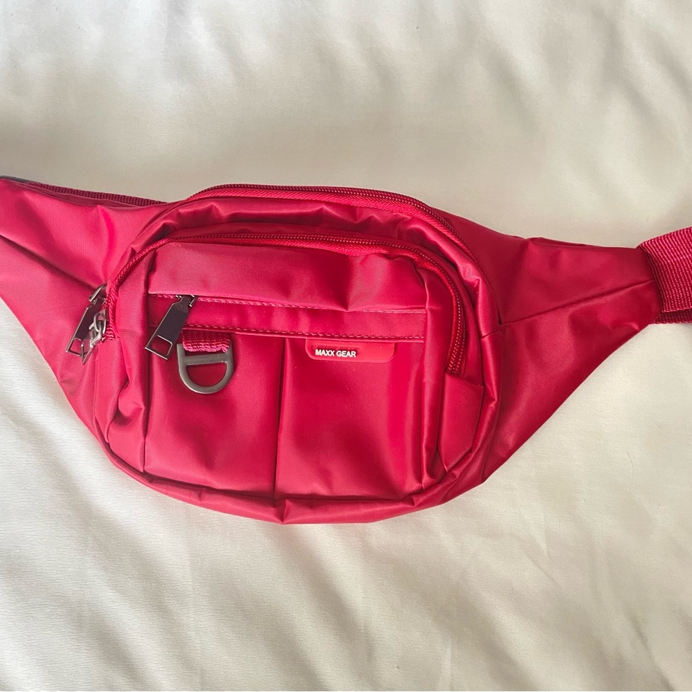 Maxx Gear Unisex Adult 4-Pocket Style Bum Bag Waist Fanny Pack